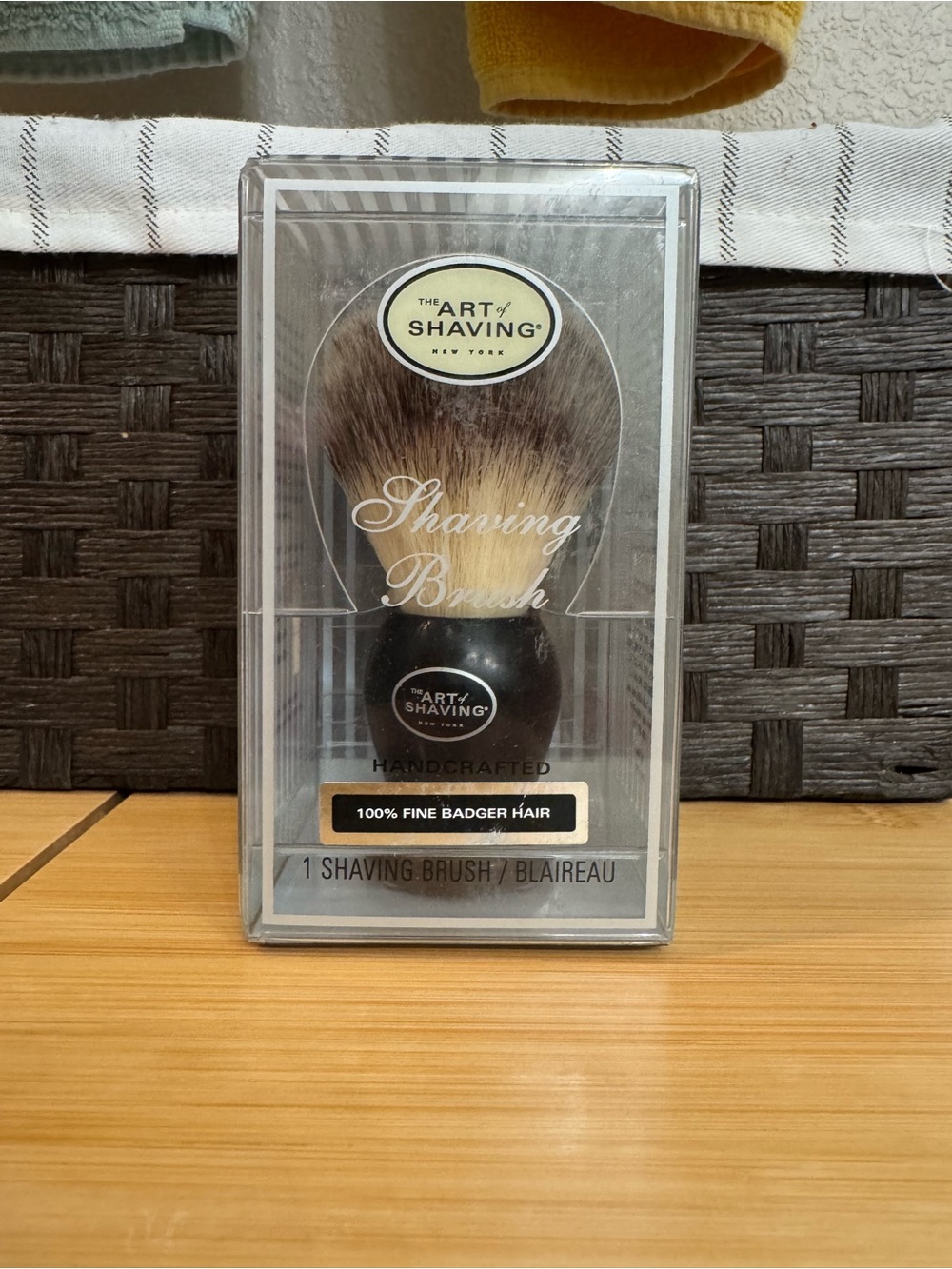 Art of Shaving Black Fine Badger Hair Shaving Brush